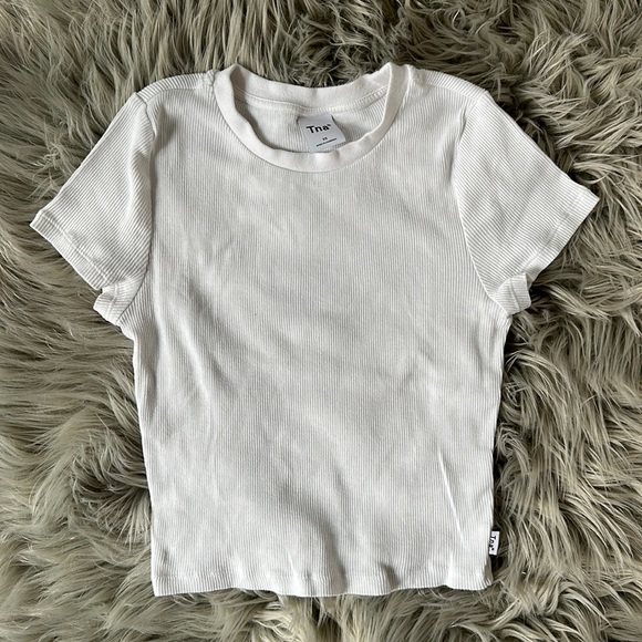 TNA ribbed cropped tshirt - Picture 1 of 4